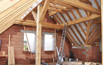Wern Tarw attic trusses